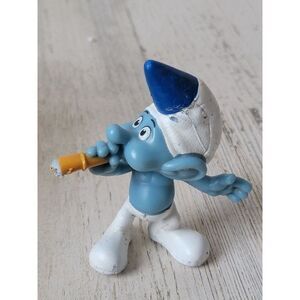 Peyo 2013 AS IS birthday party smurf toy figure